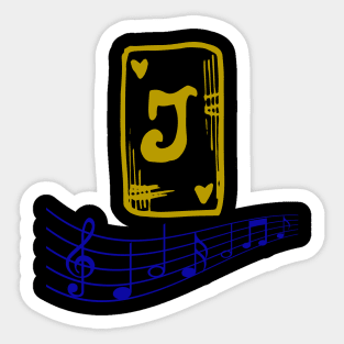 J-card Sticker